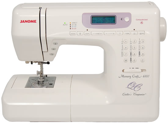 <strong>Janome Memory Craft 4800 Quilters Companion</strong>
