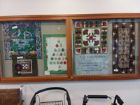 National Quilt Month Library Display