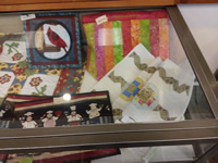 National Quilt Month Library Display