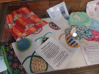 National Quilt Month Library Display