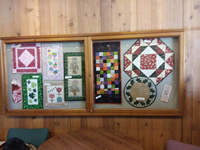 National Quilt Month Library Display