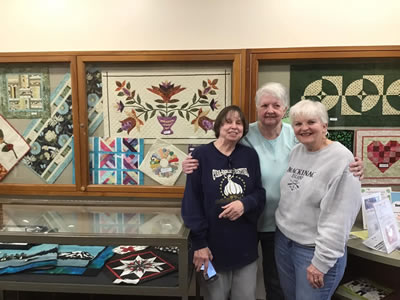 National Quilt Month Library Display