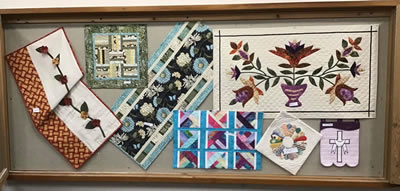 National Quilt Month Library Display